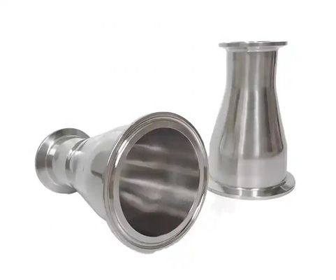 Verminderaar SS304/316 materiaalovergang 3A DIN maat 1/4''-6