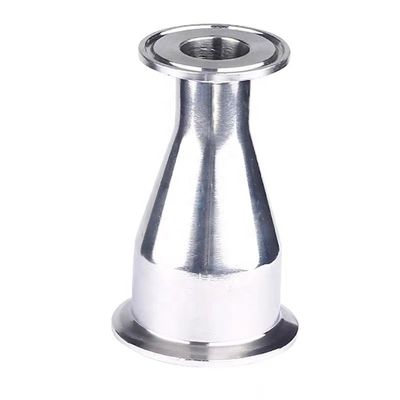 Verminderaar SS304/316 materiaalovergang 3A DIN maat 1/4''-6
