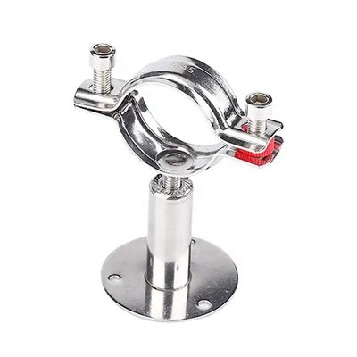 Volledige 304 ronde buishouder hanger klem voor roestvrij staal 201 304 316 sanitaire buizen