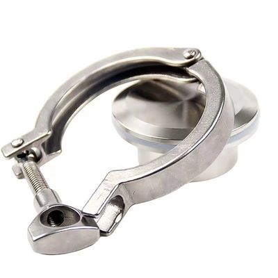 Roestvrij staal 304 316 Clamp Blind Plate Sleeve DN6-DN200
