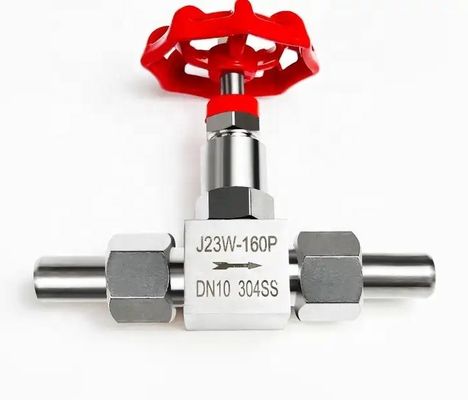 Zilver 304 316 roestvrij staal J13W-160P Naaldklep Interne draad Naaldklep