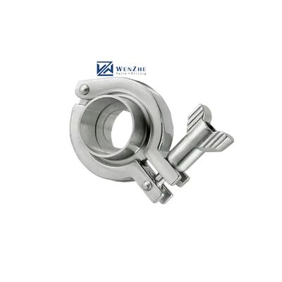 Roestvrij staal 304 316 Clamp Single Pin Sanitary Tri Clamp Gesmeed verbinding