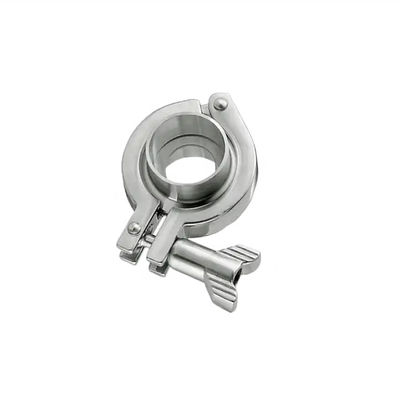 Roestvrij staal 304 316 Clamp Single Pin Sanitary Tri Clamp Gesmeed verbinding