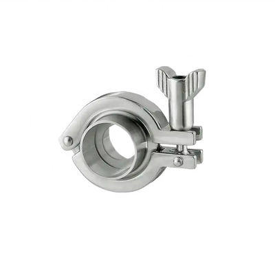 Roestvrij staal 304 316 Clamp Single Pin Sanitary Tri Clamp Gesmeed verbinding