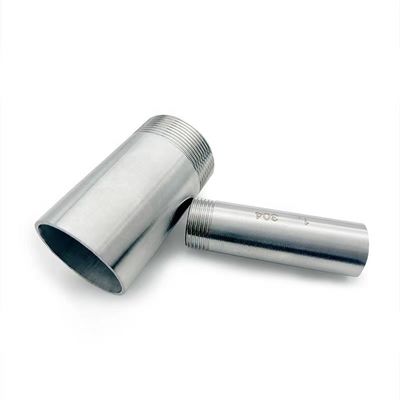 Gelijke 304 roestvrijstalen buis aansluiting Weld Nipple Coupling Connector voor water olie lucht